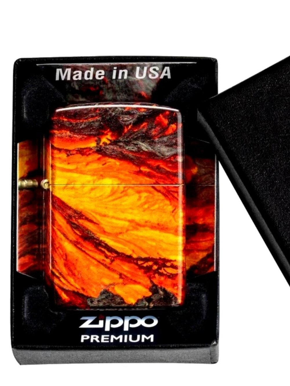 Lava Flow Design 540 Fusion Multi Sided Zippo 540 Multisided Zippo Lighter